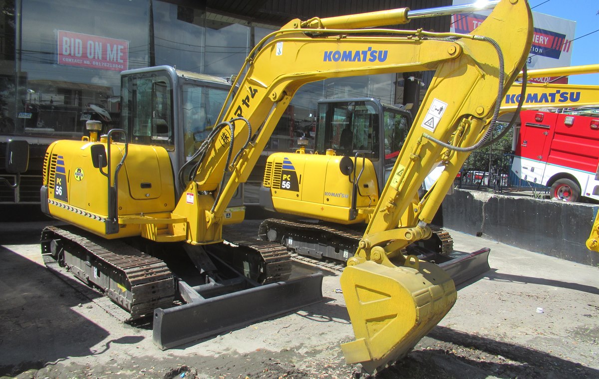 Used Komatsu PC56 Excavator