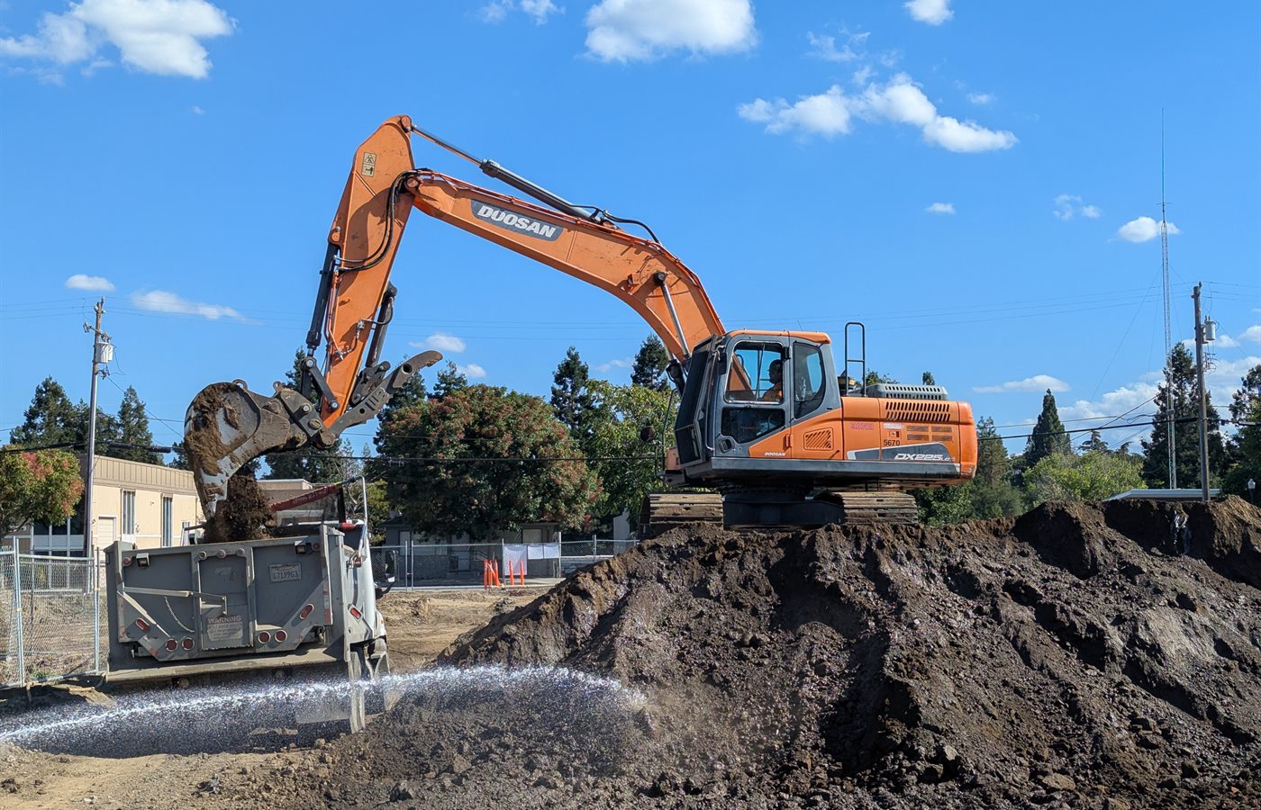 2018 Doosan DX225LC-5 used excavator